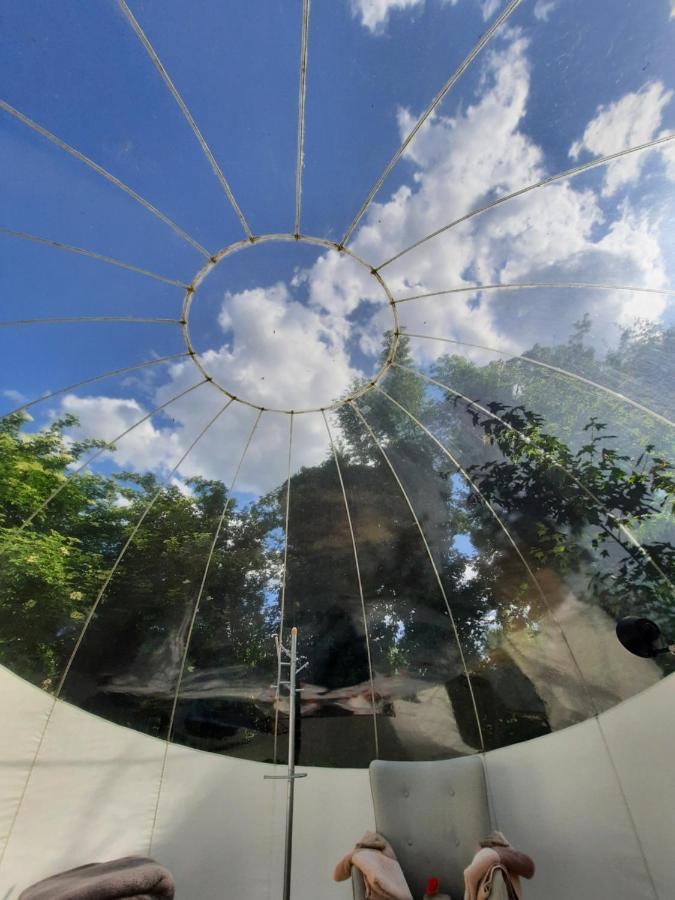 Au Calme Absolu Chez Nicolas Lindry Exterior foto